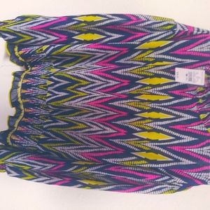 Plus size stripe shirt